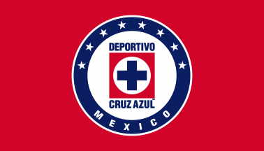 [Cruz Azul F&uacute;tbol Club red flag]