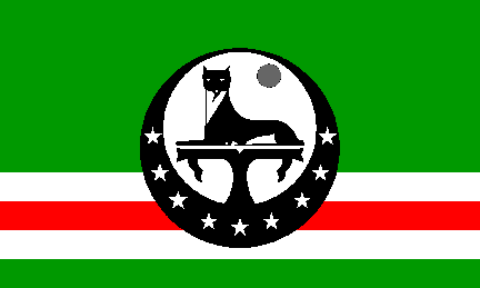 Flag of Chechenia
