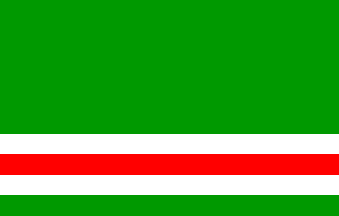 Flag of Chechenia