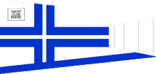 Yacht officer's broad pennant